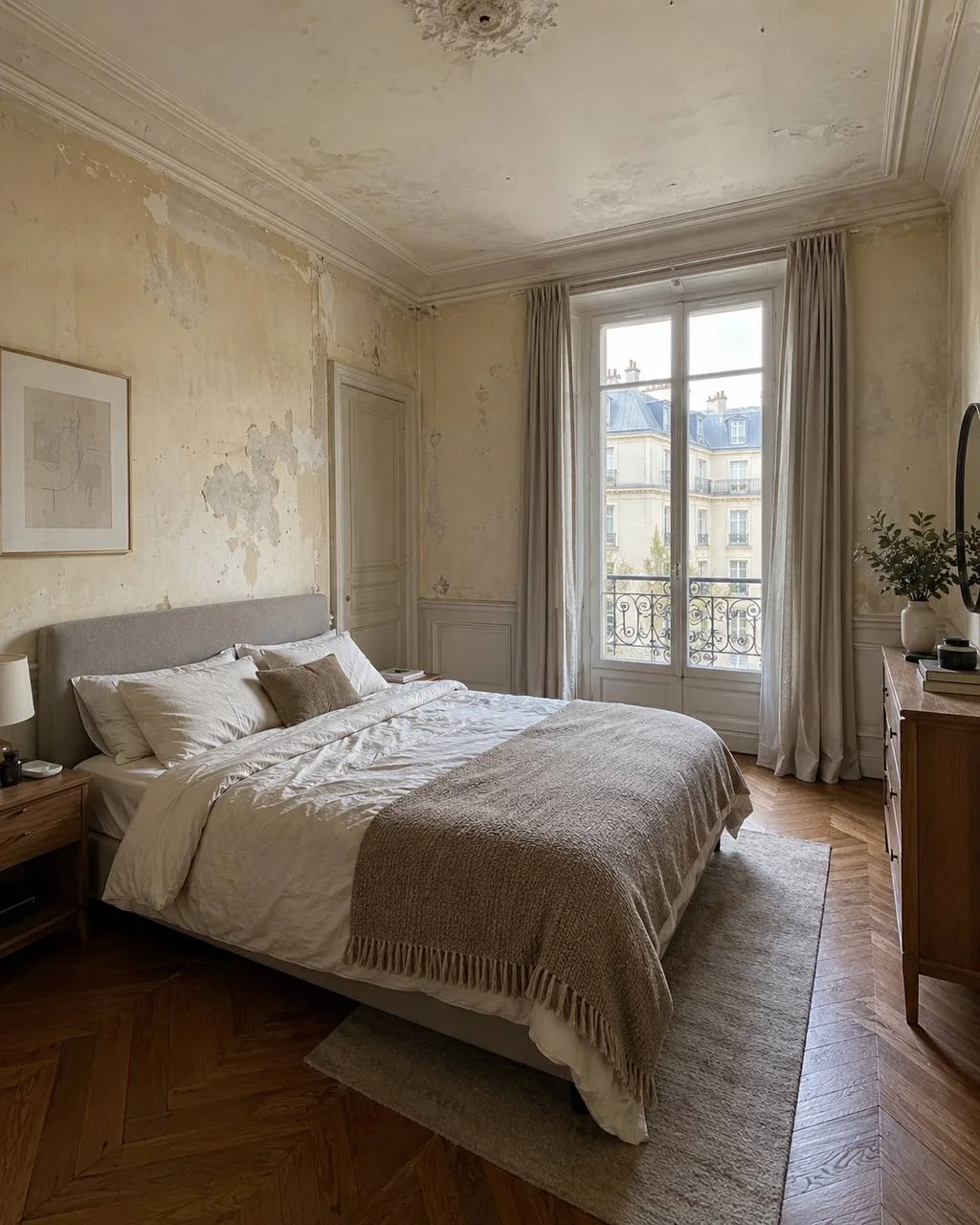 Chambre avant les travaux