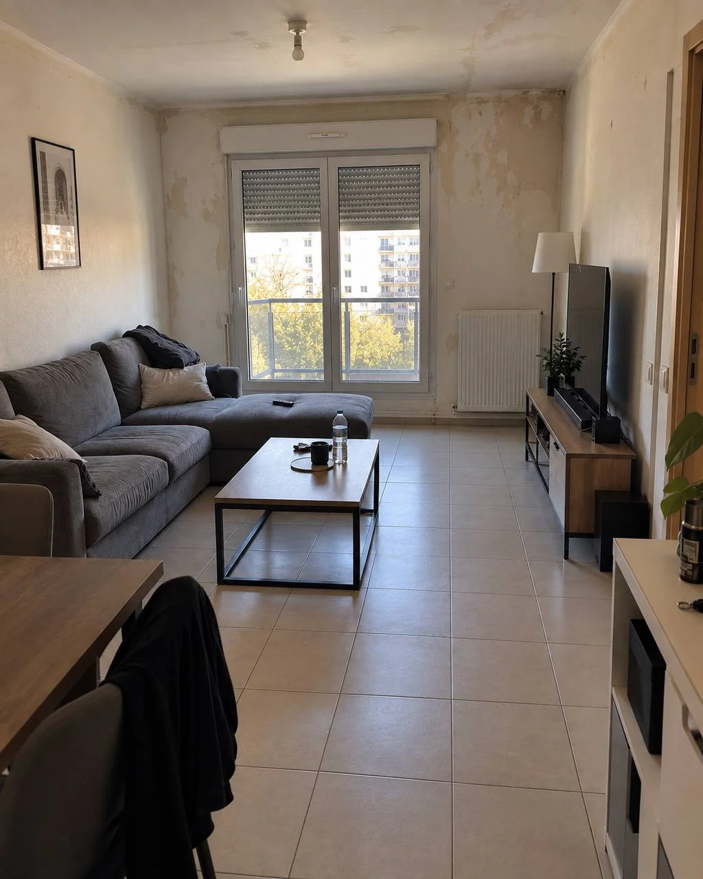 Séjour avant les travaux